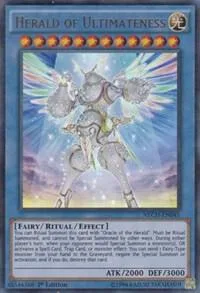 Herald of Ultimateness NECH-EN045 1st Edition Yu-Gi-Oh card from The New Challengers