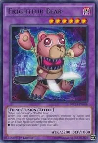 Frightfur Bear NECH-EN046 Unlimited Yu-Gi-Oh card from The New Challengers