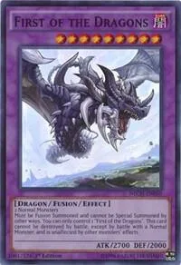 First of the Dragons NECH-EN050 Unlimited Yu-Gi-Oh card from The New Challengers