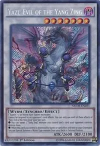 Yazi, Evil of the Yang Zing NECH-EN051 Unlimited Yu-Gi-Oh card from The New Challengers