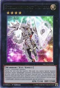 Stellarknight Triverr NECH-EN054 1st Edition Yu-Gi-Oh card from The New Challengers
