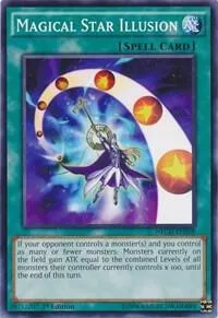 Magical Star Illusion NECH-EN058 Yu-Gi-Oh card from The New Challengers