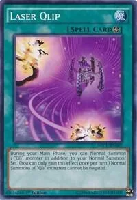 Laser Qlip NECH-EN062 Unlimited Yu-Gi-Oh card from The New Challengers