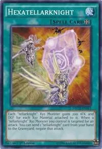 Hexatellarknight NECH-EN063 Yu-Gi-Oh card from The New Challengers