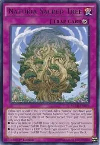 Naturia Sacred Tree NECH-EN076 1st Edition Yu-Gi-Oh card from The New Challengers