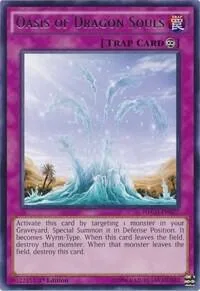 Oasis of Dragon Souls NECH-EN077 1st Edition Yu-Gi-Oh card from The New Challengers