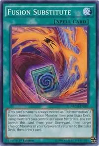 Fusion Substitute NECH-EN081 Unlimited Yu-Gi-Oh card from The New Challengers