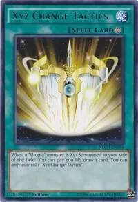 Xyz Change Tactics NECH-EN094 1st Edition Yu-Gi-Oh card from The New Challengers