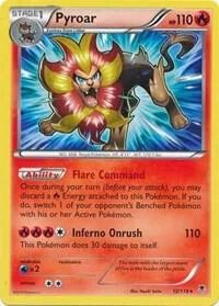 Pyroar - 12/119 XY Phantom Forces #012/119 Pokémon card from Deck Exclusives