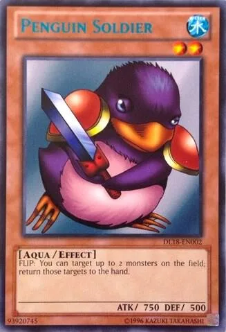 Penguin Soldier Blue - DL18 DL18-EN002 Yu-Gi-Oh card from Duelist League Promo