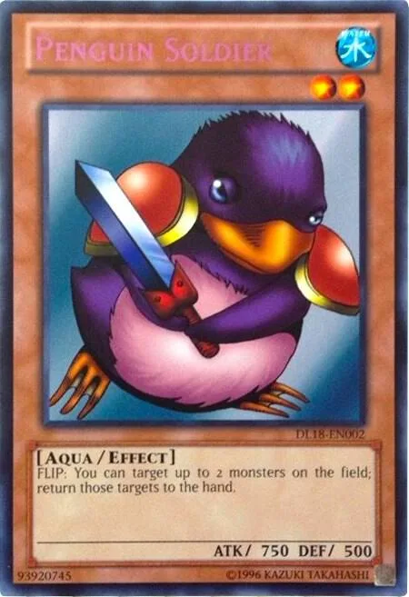 Penguin Soldier Purple - DL18 DL18-EN002 Yu-Gi-Oh card from Duelist League Promo