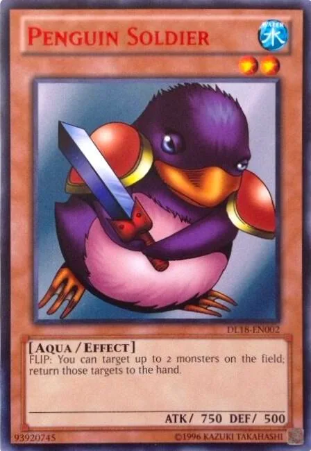 Penguin Soldier Red - DL18 DL18-EN002 Yu-Gi-Oh card from Duelist League Promo