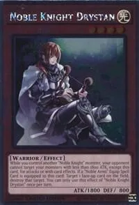 Noble Knight Drystan NKRT-EN008 Yu-Gi-Oh card from Noble Knights of the Round Table Box Set