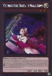 Gwenhwyfar, Queen of Noble Arms NKRT-EN012 Yu-Gi-Oh card from Noble Knights of the Round Table Box Set