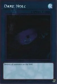 Dark Hole NKRT-EN024 Yu-Gi-Oh card from Noble Knights of the Round Table Box Set