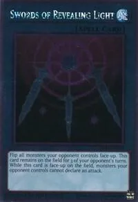 Swords of Revealing Light NKRT-EN025 Yu-Gi-Oh card from Noble Knights of the Round Table Box Set