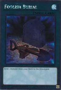 Foolish Burial NKRT-EN028 Yu-Gi-Oh card from Noble Knights of the Round Table Box Set