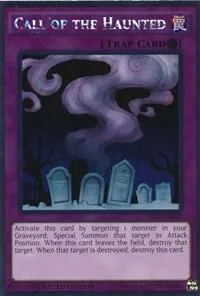 Call of the Haunted NKRT-EN032 Yu-Gi-Oh card from Noble Knights of the Round Table Box Set