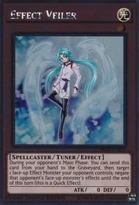 Effect Veiler NKRT-EN039 Yu-Gi-Oh card from Noble Knights of the Round Table Box Set