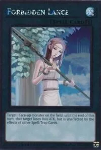 Forbidden Lance NKRT-EN042 Yu-Gi-Oh card from Noble Knights of the Round Table Box Set