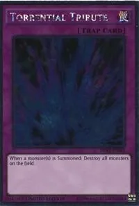 Torrential Tribute NKRT-EN043 Yu-Gi-Oh card from Noble Knights of the Round Table Box Set