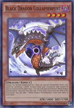 Black Dragon Collapserpent AP06-EN006 Yu-Gi-Oh card from Astral Pack 6