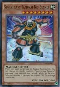 Superheavy Samurai Big Benkei AP06-EN007 Yu-Gi-Oh card from Astral Pack 6