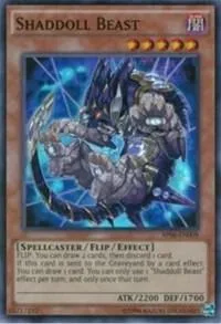 Shaddoll Beast AP06-EN008 Yu-Gi-Oh card from Astral Pack 6