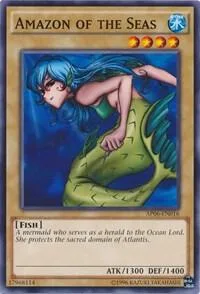 Amazon of the Seas AP06-EN016 Yu-Gi-Oh card from Astral Pack 6