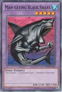 Man-eating Black Shark AP06-EN021 Yu-Gi-Oh card from Astral Pack 6