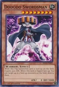 Dododo Swordsman SECE-EN092 Unlimited Yu-Gi-Oh card from Secrets of Eternity