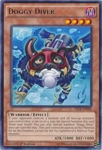 Doggy Diver SECE-EN096 Unlimited Yu-Gi-Oh card from Secrets of Eternity