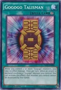 Gogogo Talisman SECE-EN098 Yu-Gi-Oh card from Secrets of Eternity