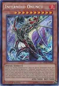 Infernoid Onuncu SECE-EN019 1st Edition Yu-Gi-Oh card from Secrets of Eternity
