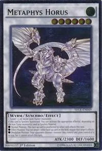 Metaphys Horus Ultimate Rare SECE-EN049 1st Edition Yu-Gi-Oh card from Secrets of Eternity