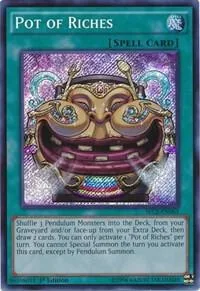 Pot of Riches SECE-EN063 Unlimited Yu-Gi-Oh card from Secrets of Eternity