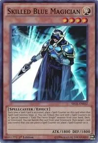 Skilled Blue Magician SECE-EN032 1st Edition Yu-Gi-Oh card from Secrets of Eternity