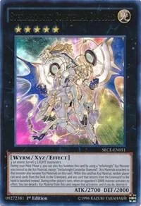 Stellarknight Constellar Diamond SECE-EN051 Unlimited Yu-Gi-Oh card from Secrets of Eternity
