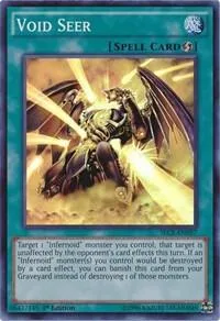 Void Seer SECE-EN057 Unlimited Yu-Gi-Oh card from Secrets of Eternity