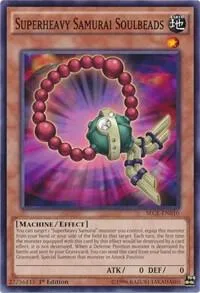 Superheavy Samurai Soulbeads SECE-EN010 1st Edition Yu-Gi-Oh card from Secrets of Eternity