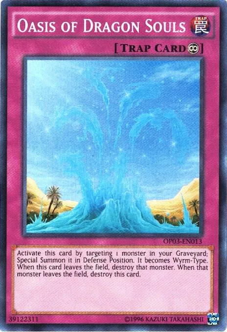Oasis of Dragon Souls OP03-EN013 Yu-Gi-Oh card from OTS Tournament Pack 3