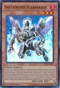 Infernoid Harmadik SECE-EN014 1st Edition Yu-Gi-Oh card from Secrets of Eternity