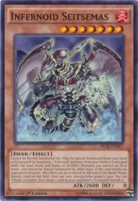 Infernoid Seitsemas SECE-EN017 Yu-Gi-Oh card from Secrets of Eternity