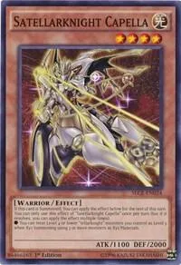 Satellarknight Capella SECE-EN024 1st Edition Yu-Gi-Oh card from Secrets of Eternity