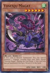 Yosenju Magat SECE-EN026 1st Edition Yu-Gi-Oh card from Secrets of Eternity