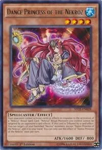 Dance Princess of the Nekroz SECE-EN028 1st Edition Yu-Gi-Oh card from Secrets of Eternity