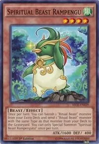 Spiritual Beast Rampengu SECE-EN029 1st Edition Yu-Gi-Oh card from Secrets of Eternity