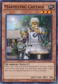 Marmiting Captain SECE-EN043 1st Edition Yu-Gi-Oh card from Secrets of Eternity