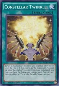 Constellar Twinkle SECE-EN055 Unlimited Yu-Gi-Oh card from Secrets of Eternity