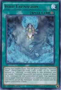 Void Expansion SECE-EN058 1st Edition Yu-Gi-Oh card from Secrets of Eternity